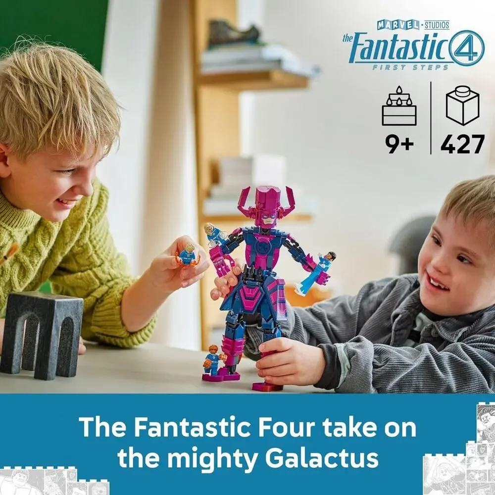 LEGO Marvel Fantastic Four vs. Galactus Construction Figure Super Hero 76316, 9+
